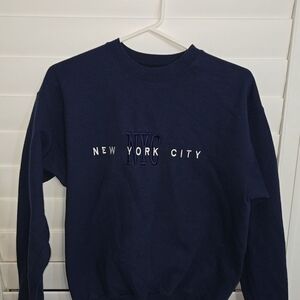 Navy Blue NYC Sweatshirt